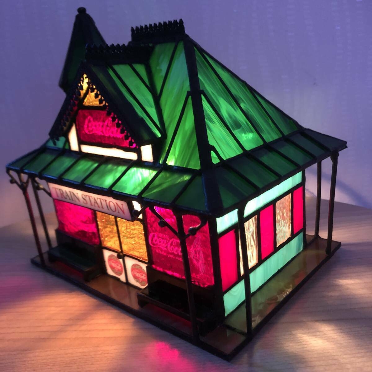Coca-Cola Train Station Light コカコーラ✨ライト Coca-Cola Train Station Light コカコーラ✨ライト Coca-Cola Train