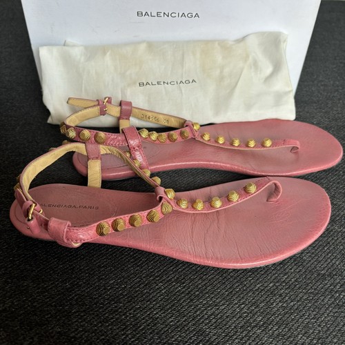 Balenciaga Gwen Studded Sandals - Picture 2 of 5