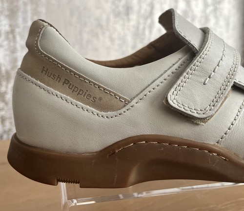 Hush Puppies Leder Touch-Verschluss Halbschuh Stil Smart Freizeitschuh Herren Größe 8 - Bild 7 von 24