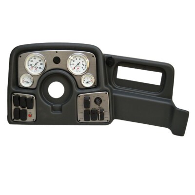 Lund Boat Mercury Gauge Dash Panel 2095114 | w/ Switches Gray