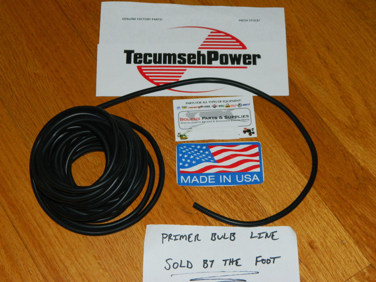 GENUINE Tecumseh Ariens MTD TORO snowblower primer fuel line 730515A By