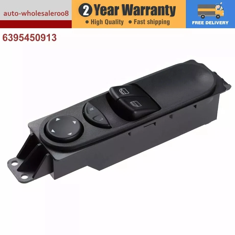 NEW Master Power Window Switch For Mercedes Benz W639 Vito 2003-2014 A6395450913 - Image 3 of 4