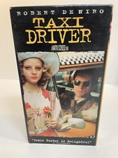 Taxi Driver (VHS, 1995) Martin Scorsese Robert Deniro Jodie Foster Tested!