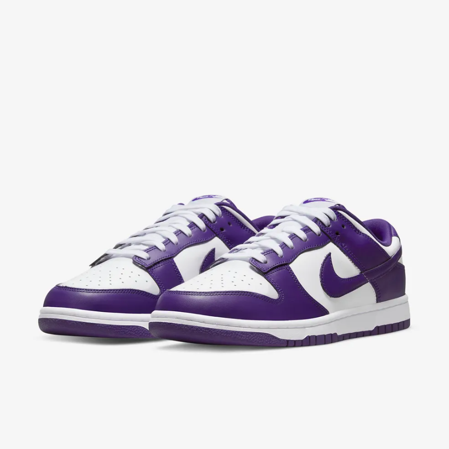Nike Dunk Low Retro Championship Court Purple Shoes Sneakers  