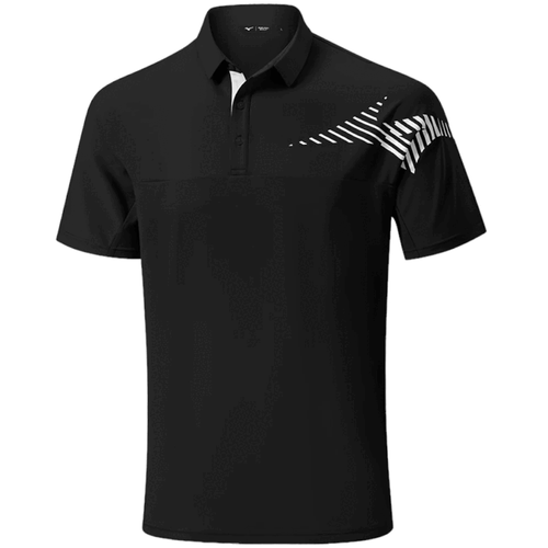 MIZUNO LASER RB MENS GOLF POLO SHIRT / ALL COLOURS & SIZES / 2025 MODEL - Picture 6 of 7