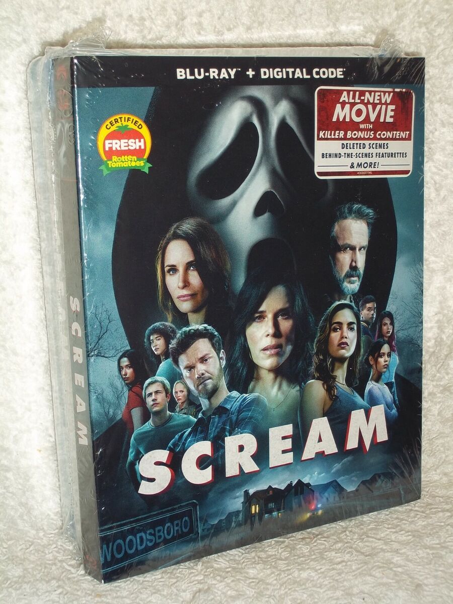 Scream 6-Movie Collection (Blu-ray, 2022, 7-Disc) Jenna Ortega