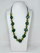 Handmade tagua Nut Set Necklace And Earrings 