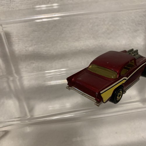 Hot Wheels '57 Chevy 56 Rare 1976 Candy Red & Yellow Rare. C1 - Picture 4 of 5
