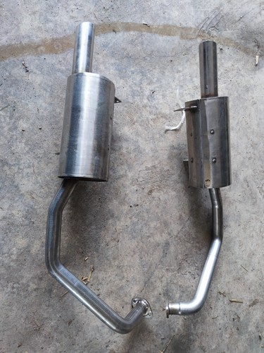 Sistema de escape de acero inoxidable para escape Matra 530 XL Simca Talbot - Imagen 2 de 9