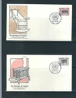 Canada SC # 927-933 18th-19th Century Artifacts FDC . Fleetwood cachet