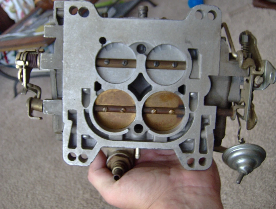 Carburador AVS Chevy II Impala Nova Chevelle 327 1966 66 4 barriles 4 velocidades carter Foto 4 de 4