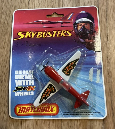 Matchbox Sky Busters SB-17 RAM ROD Lesney Airplane 1974