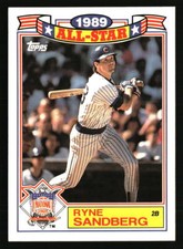 Ryne Sandberg 1990 Topps Commemorative #3 Baseball Card