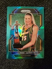 2022 Panini WNBA Prizm Lauren Jackson Rare Green Prizm #30 Seattle Storm MVP