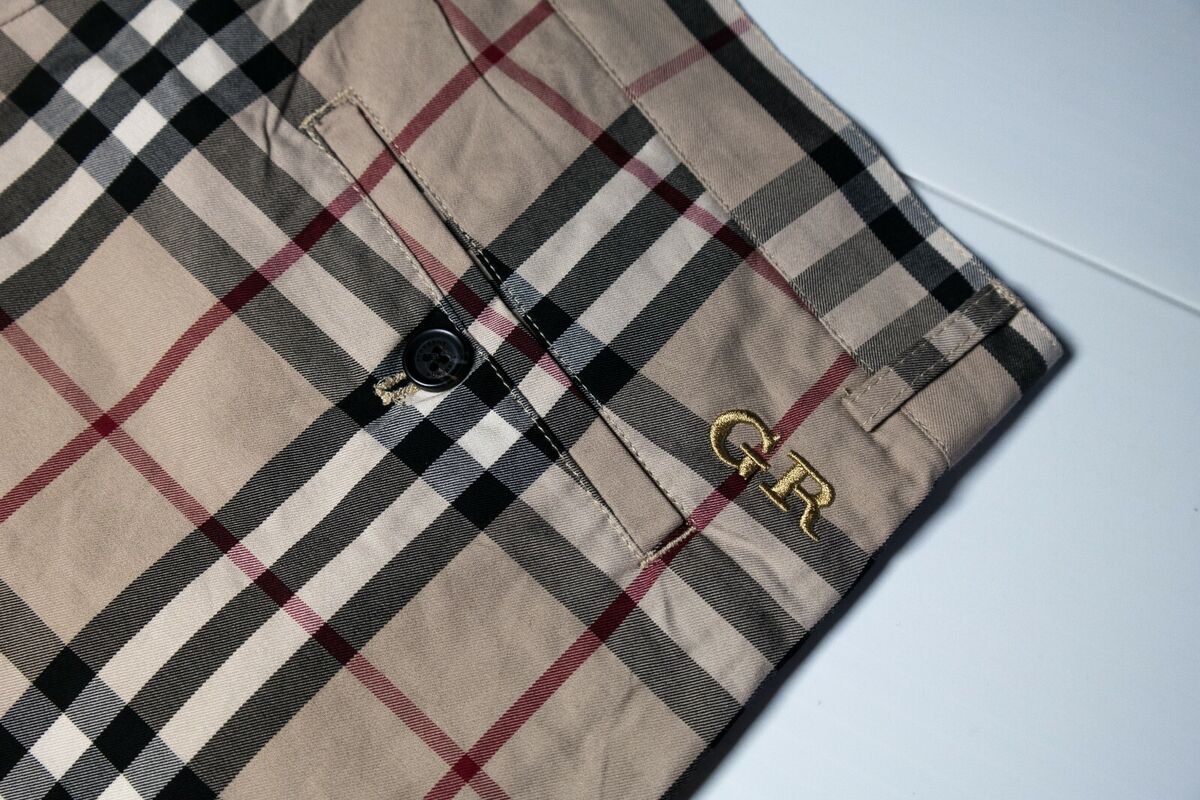 Burberry x Gosha Rubchinskiy Rare men nova check shorts Burberry x Gosha Rubchinskiy Rare men nova check shorts