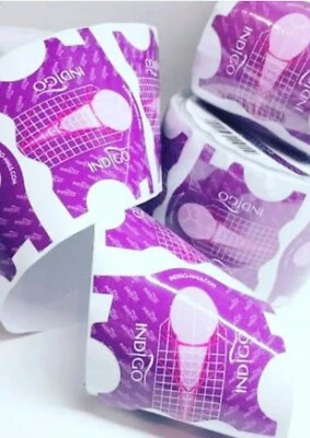 Indigo Nail Building Forms UV/LED Builder Gel Polish Acrylic Tips Sticker