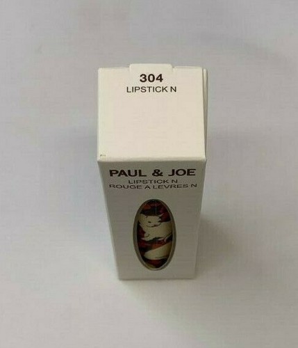 Paul & Joe Beaute Lipstick N, 304 Opera Rouge, Limited Edition Cat Case - Picture 2 of 3