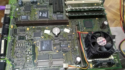 Mainboard Siemens Nixdorf S26361-D943-A52 + Intel CPU - Getestet bis BIOS!OK! - Video 1 von 1