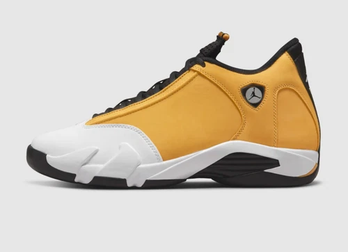 Nike Air Jordan XIV 14 Light Ginger Black White SZ 4 Men's 487471-701