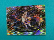 2024 Panini Select WNBA Jackie Young Snapshots Silver Flash Prizm #10 Aces (T)