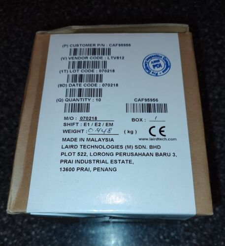 Laird CAF95956 Omni-Directional RFID Antenna 880-960 3dBi MHz New In Box - Picture 4 of 5