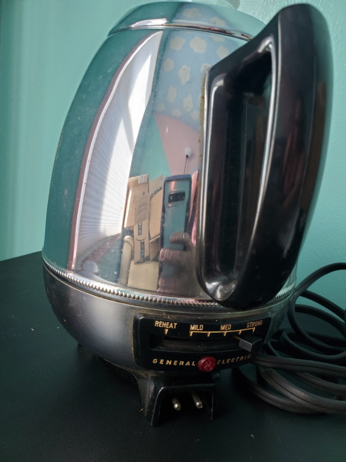 Vtg General Electric GE Electric Pot Belly Coffee Percolator 18P40 eBay