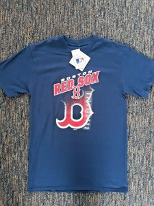 MLB-Genuine-Merchandise-Navy-Blue-Boston-Red-Sox-Mens-Size-S-L-XL-NEW-With-Tags
