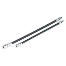 Image of Flexible Extension Adaptor Set 2pc 1/4"Sq x 254mm & 3/8"Sq x 305mm - Sealey AK73