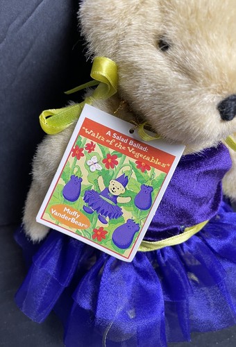 NABCO 1996 Vanderbear Vals Muffy de Verduras Ensalada Balada Bailarina Retirada - Imagen 4 de 4