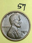 1929-D LINCOLN WHEAT CENT, "ALMOST UNCIRCULATED" CONDITION, #57