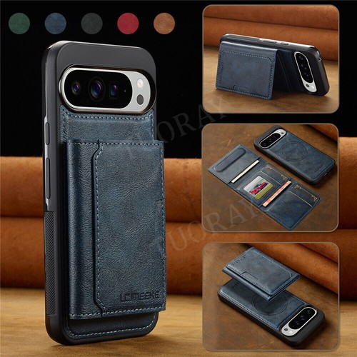 Funda protectora de cuero para Google Pixel 9 8 7 Pro XL 8A 7A - Imagen 14 de 84
