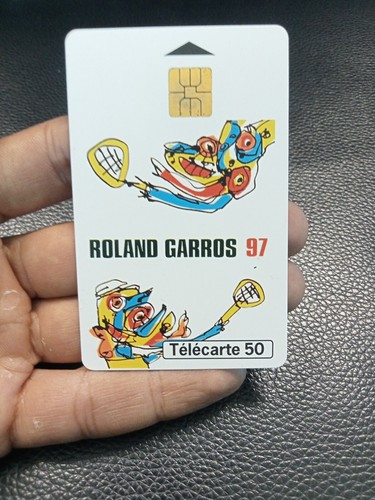 VTG Phone Card 1997 French TELECARD France Telecom Télécarte 50 - Roland Garros - Picture 10 of 11