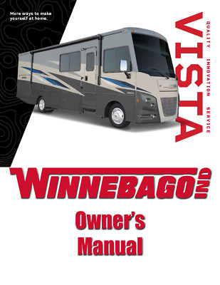 2021 Winnebago Vista Home Owners Operation Manual User Guide Coil Bound