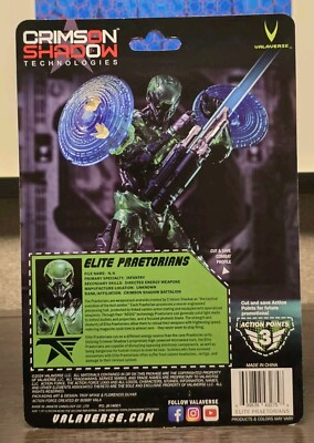 Valaverse Action Force Pandora Elite Praetorian Con 2024 Exclusive