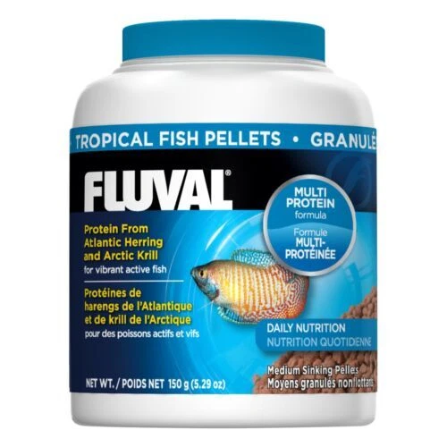 Fluval pellets alimento para peces peces tropicales