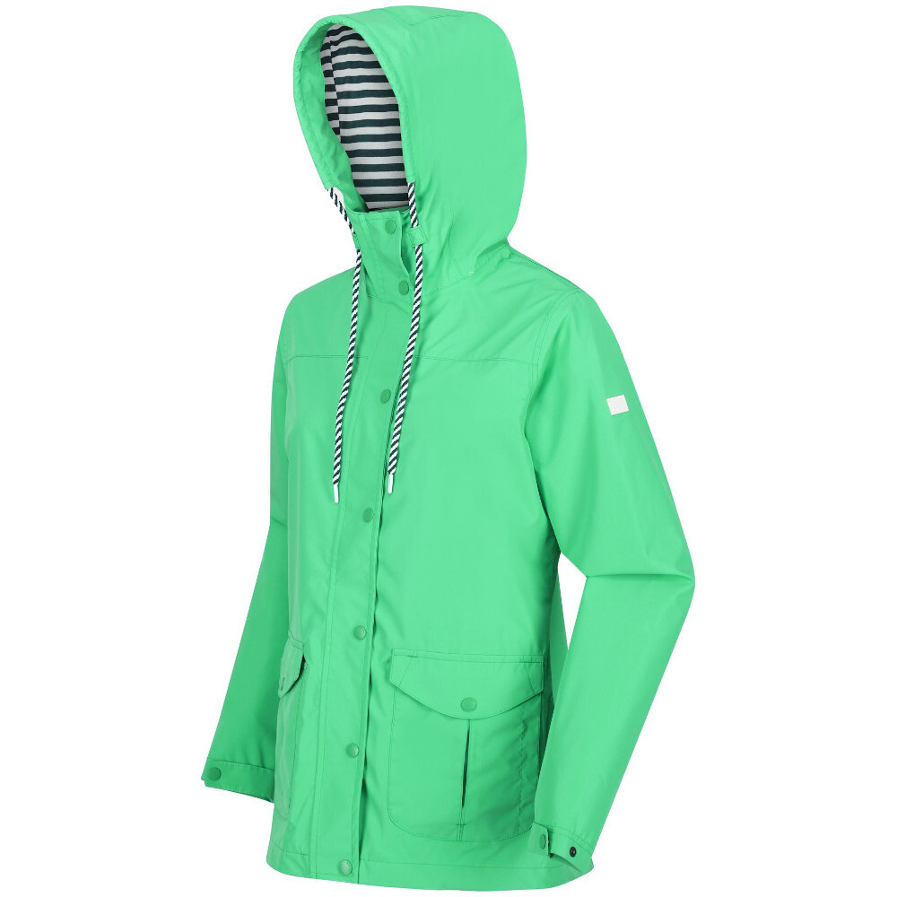 Regatta Womens Bayarma Jacket Lightweight Full Zip Waterproof