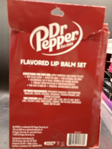 Taste Beauty Automat Dr Pepper 7Up A&W Root Beer Flavored Lip Balm Set - Bild 5 von 5