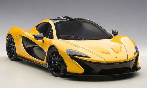 1/12 AUTOart Signature McLaren P1 Yellow Composite Model Car 12242