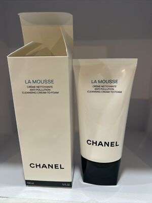 CHANEL La Mousse Anti-Pollution Cleansing Cream-To-Foam  5oz. NIB
