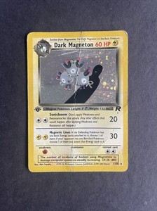 Dark Magneton 11/82 Team Rocket 1st Edition Holo