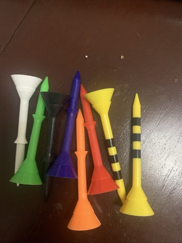 plastic golf tees 3 1/4” Half Way To Ridge Strong $60 For 300 Freeshiping - Picture 7 of 7