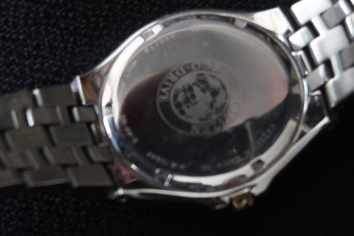 CITIZEN E111 S049521 ECO DRIVE UHR GEBÜRSTETES CHROM & WEISSES EDELSTAHLGEHÄUSE - Bild 10 von 10