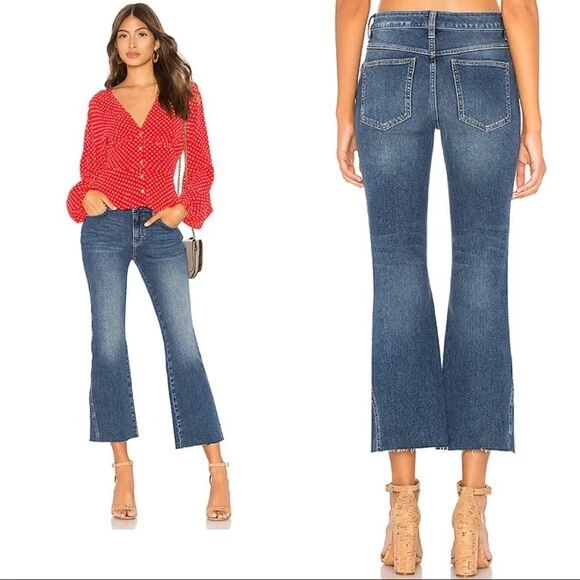 Free people rita crop flare sale