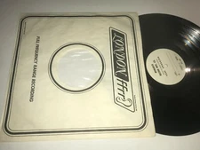 Crowfoot Record TEST PRESSING White Label Monarch Stereo WLP lp Original VG+