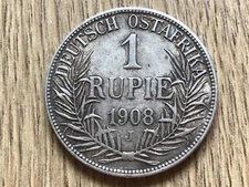 1 Rupee German East Africa 1908 J