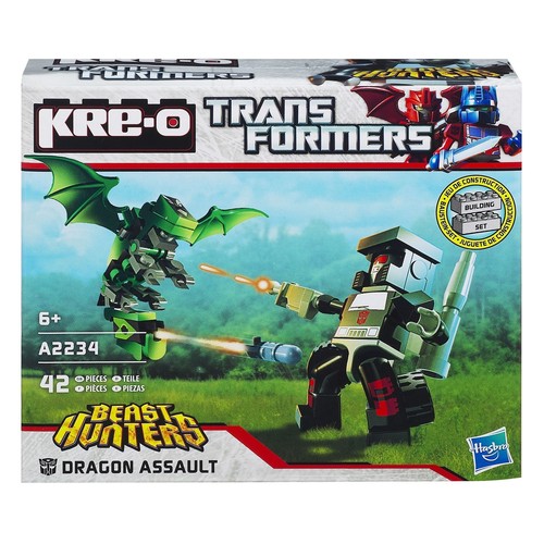 KRE-O Transformers Beast Hunters DRAGON ASSAULT & MECH VENOM STRIKE Sets - Picture 2 of 7