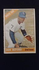 1966 Topps baseball card # 465 Don Buford  ( VERY GOOD CONDITION )