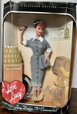 Mattel Barbie I LOVE LUCY Episode 30: Lucy Does A TV Commercial #17645.1997 NIB