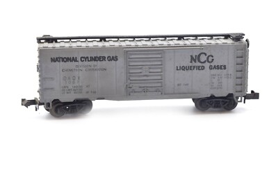 Minitrix 3203 National Cylinder Gas Liquidified Gases Box Car N Scale