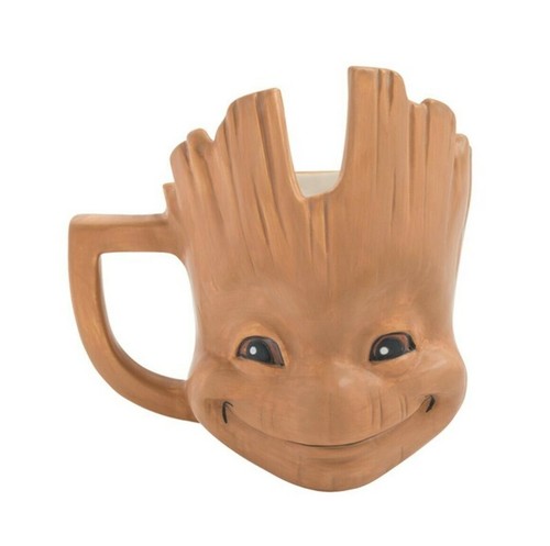 Marvel Sculpted Ceramic Mug Guardians of the Galaxy Baby Groot Mug Cup 20 oz - Picture 1 of 11